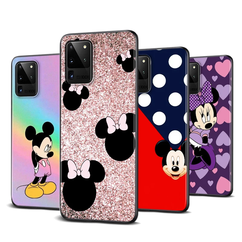 Милый чехол для телефона с Микки Маусом Samsung Galaxy A91 A81 A72 A71 A52 A51 A42 A41 A32 A31 A22 A21 A12 A11 A3