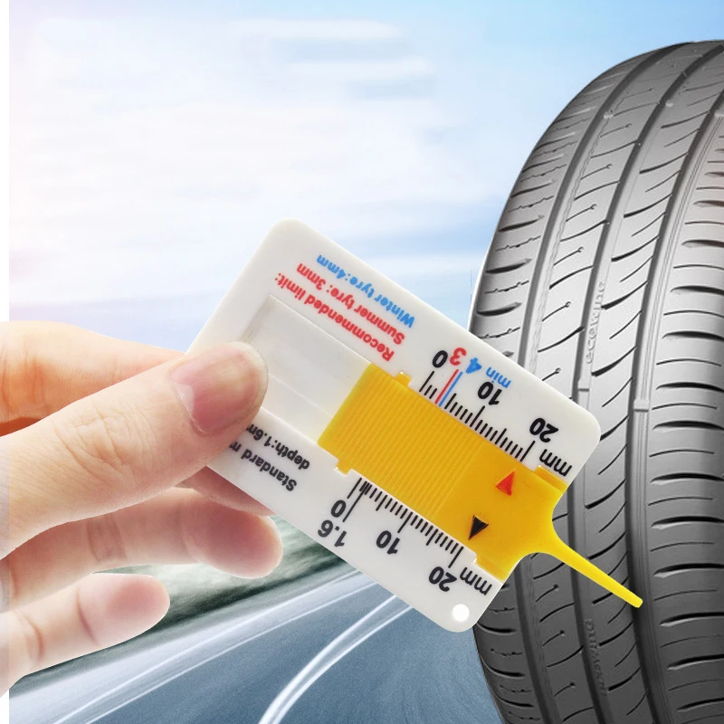 0 - 20 mm para llanta de coche automática profundidad Depthometer medidor de pinza de remolque de motocicleta de rueda de neumático medida herramienta de la reparación de la inspección