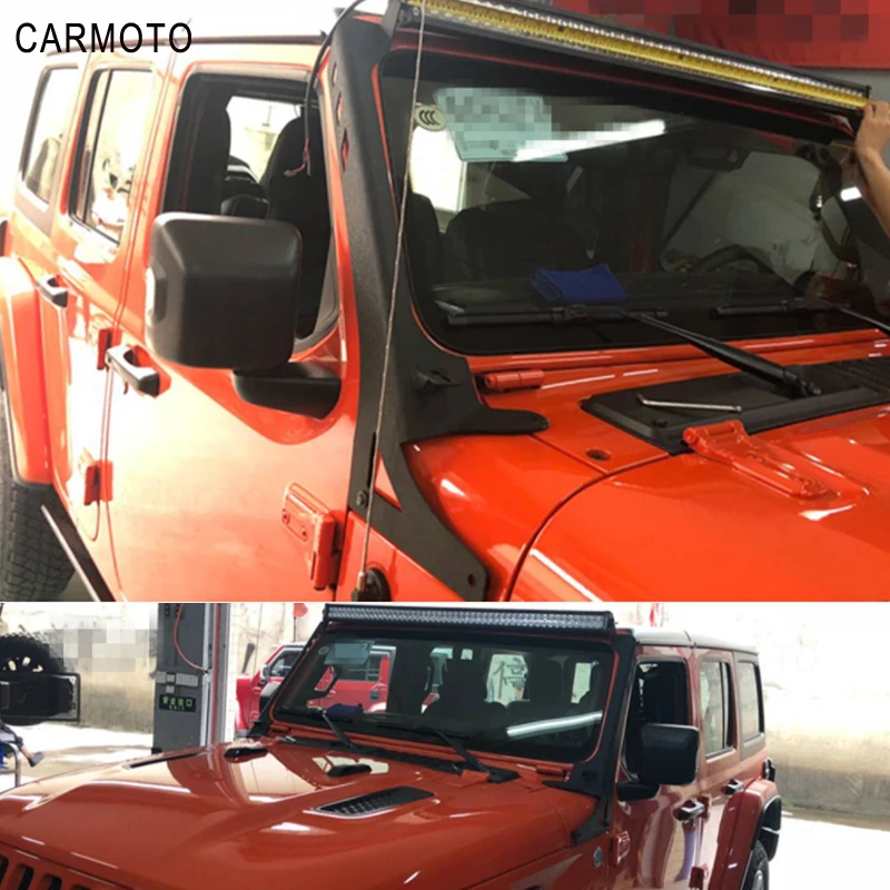 Светодиодная световая арматура, предназначенная для jeep wrangler+ JL прямая светодиодная полоска 50-5" forauto product автомобильные аксессуары для окон на крыше