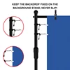 10 x 8 ft Adjustable Background Stand Kit , Portable Photography Trade Show Photo Booth Background for Parties with Carrying Bag ► Photo 3/6