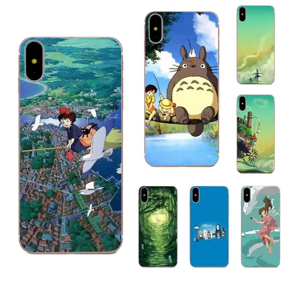 ТПУ Горячая продажа студия Ghibli Тоторо для Xiaomi Mi3 Mi4 Mi4C Mi4i Mi5 Mi 5S 5X 6 6X A1 Max Mix 2 Note 3 4 |