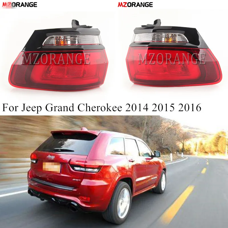 MZORANGE для Jeep Grand Cherokee 2014 2015 2016 влево/прямо возле светодиодный задний фонарь|Фара