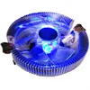 universal Desktop Computer PC blue LED Aluminum Heatsink CPU Cooler CPU Fan cooling for LGA 775 1150 1155 1156 AMD or 1366 2011 ► Photo 2/4