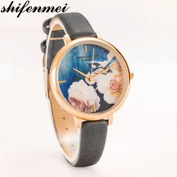 

shifenmei Women Watch Top Luxury Fashion Flower Elegant Ladies WristWatches Casual Female Quartz Watch Relogio Exquisite Gift