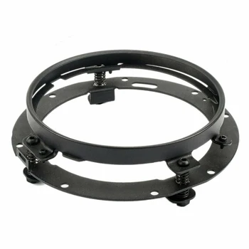 7 inch Headlight Bracket LED Ring For Jeep Wrangler JK 2007-2016 Cradle Holder