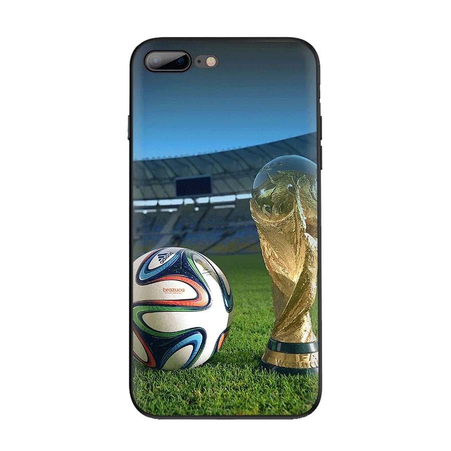 Мобильный чехол для телефона для iPhone 7 8 6 6s Plus iPhone 11 Pro XR X XS Max Роскошный чехол s задняя крышка Футбол Бразилия Германия Швеция