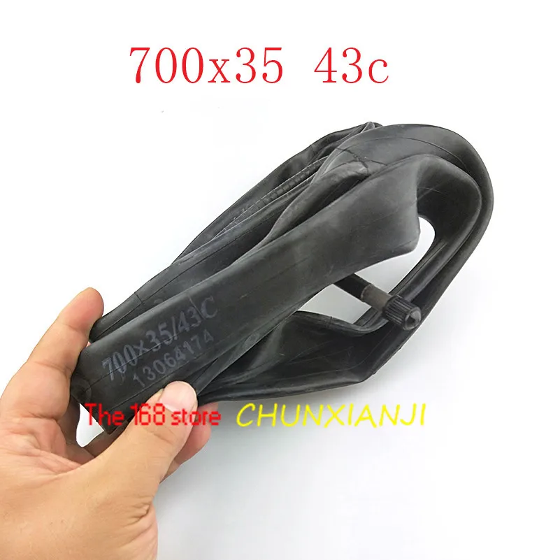 2 шт. 700x35/43c внутренняя труба 700*35/43c внутренняя шина для велосипеда, дорожный трубчатый покрышка, Аксессуары для велосипеда, прямой стержень клапана
