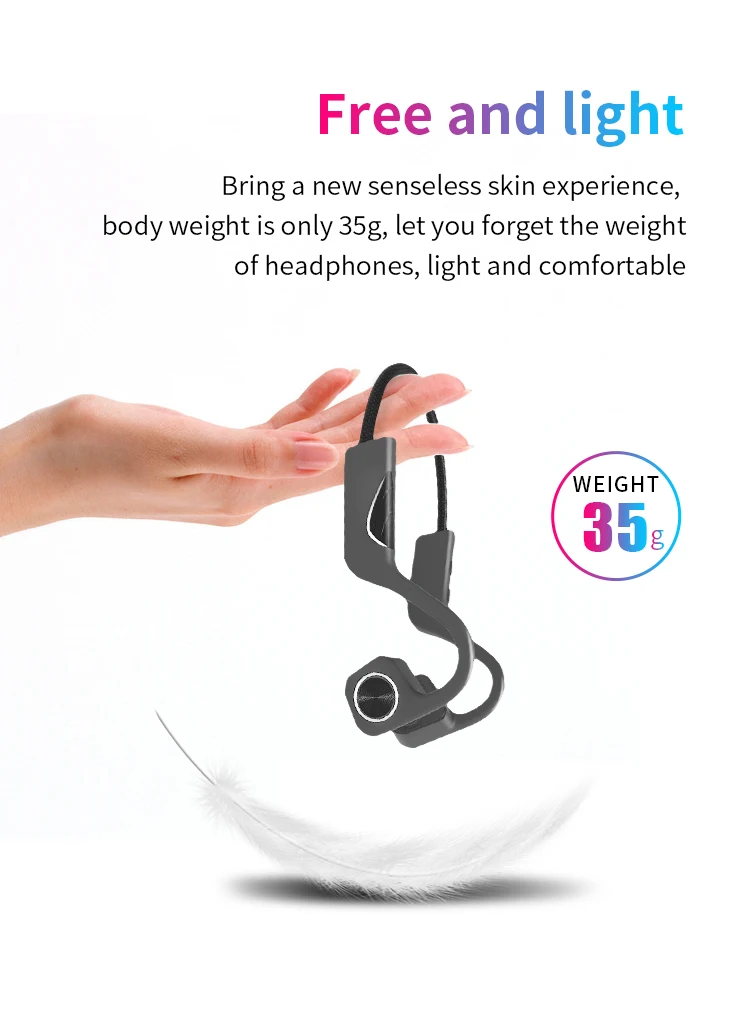 B10 портативные беспроводные наушники Bluetooth 5,0 беспроводные гарнитуры костной проводимости спортивные наушники с защитой от пота