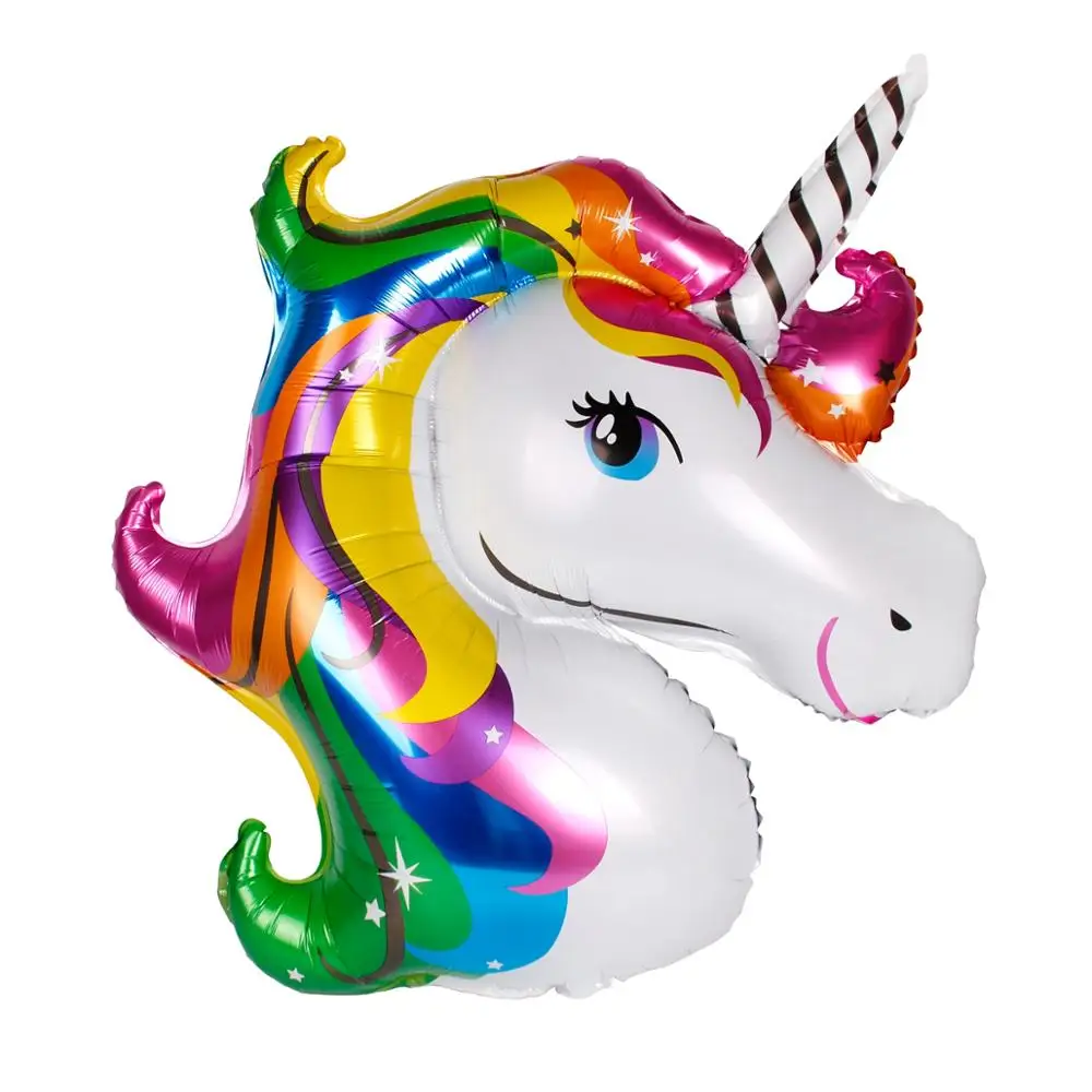 

Huiran Unicorn Happy Birthday Balloons Large Unicorn Rainbow Ballon Unicorn Baloon Unicorn Birthday Party Decor Kid Baby Shower