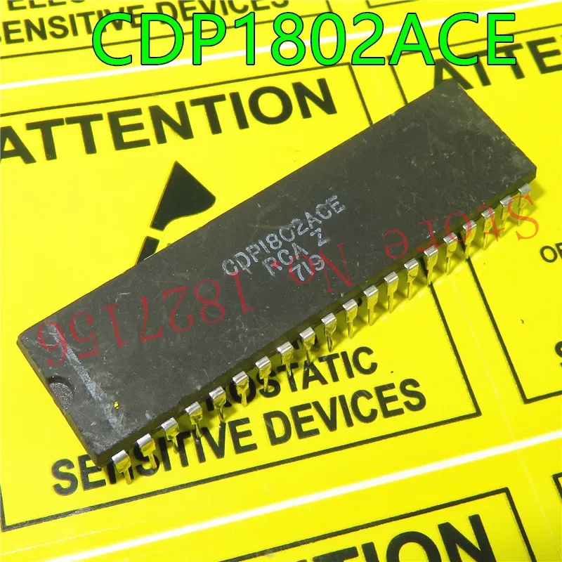 Новые и оригинальные микропроцессоры CDP1802ACE CMOS 8 бит | Электронные компоненты
