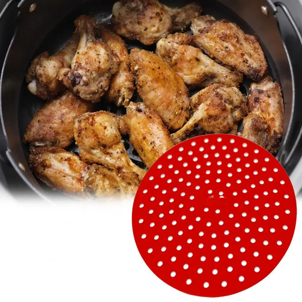 80 Dropshipping!!air Fryers Liner Heat Resistant Nonstick Silicone