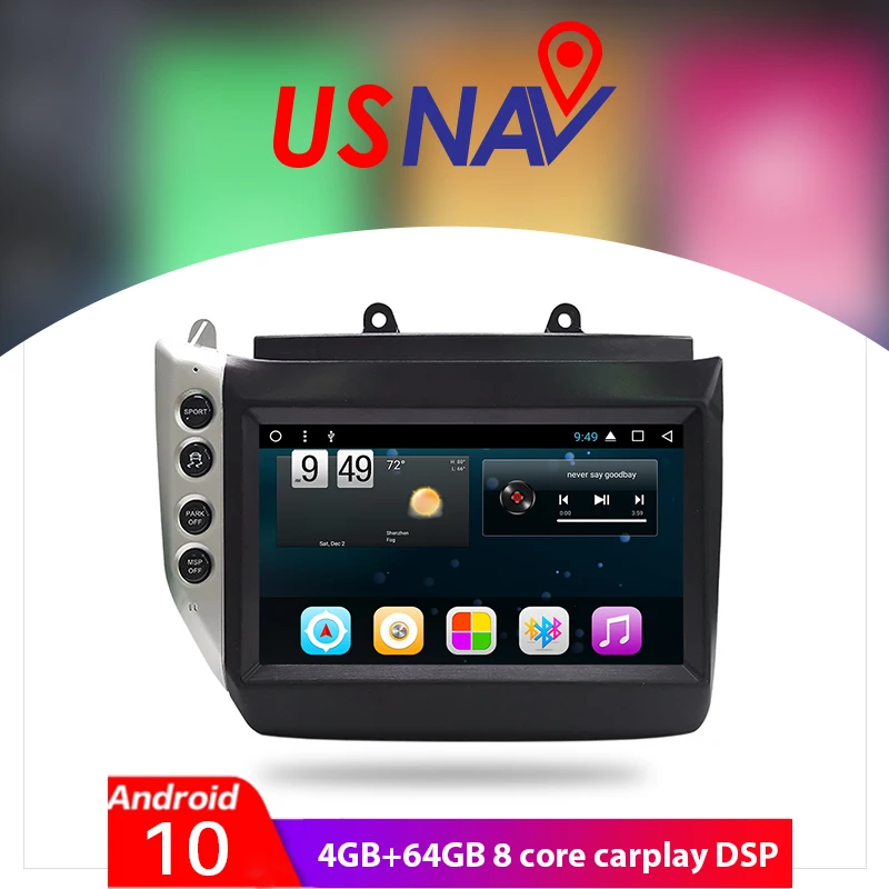 USNAV for Maserati GT/GC GranTurismo 2007 - 2017 Android 10 8 CORE Car Multimedia Stereo GPS navigation autoradio DVD CarPlay
