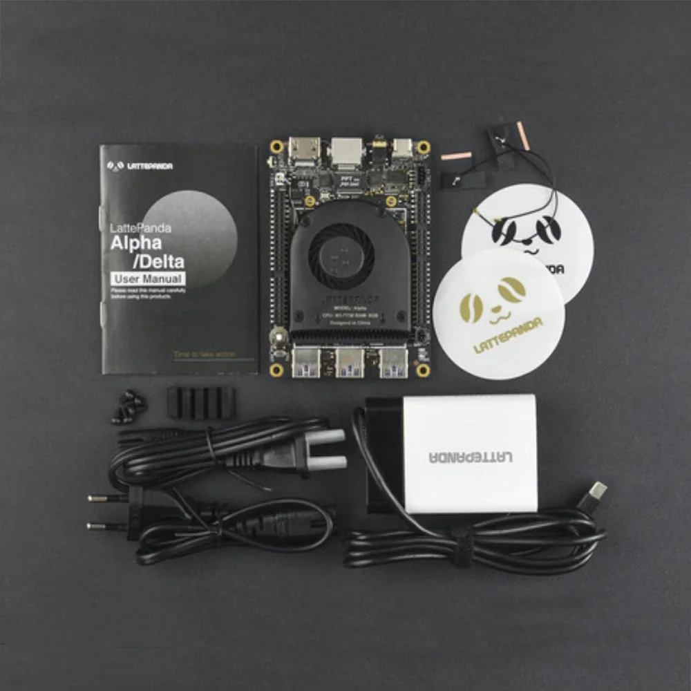 Макетная плата LattePanda AlphaPanda Alpha 800s для Intel 8th m3-8100y 3,4 ГГц двухъядерный процессор ATmega32u4 Поддержка Windows Linux неактивированная