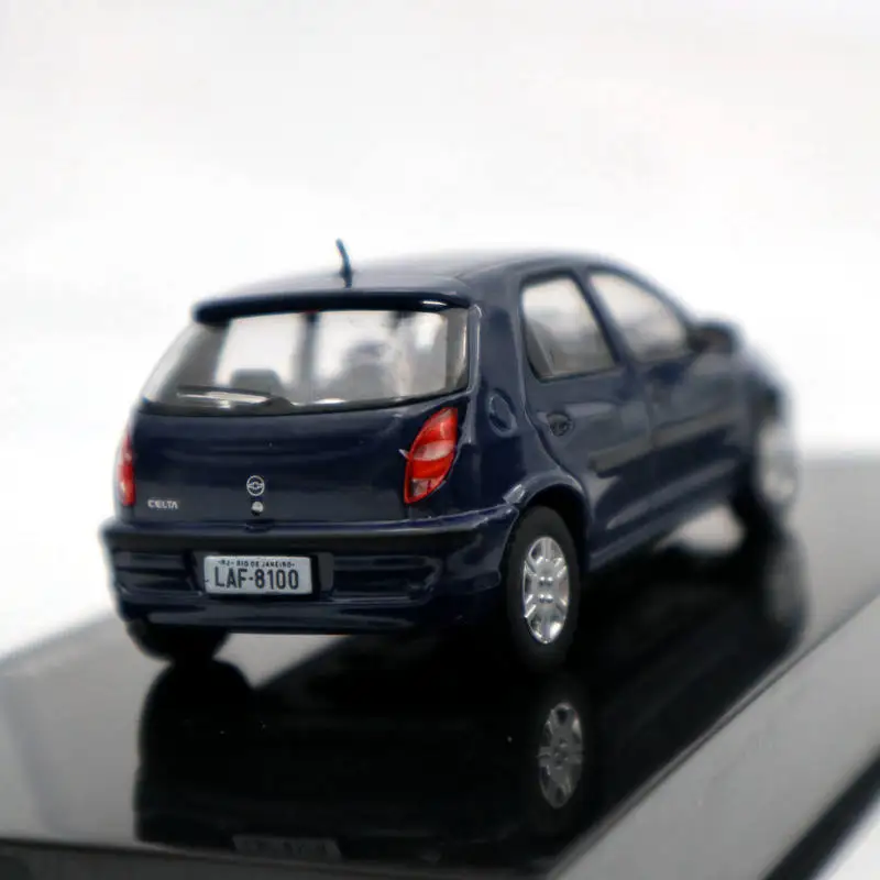 IXO 1:43 Chevrolet Celta Super 1 4 2006 темно синие литые под давлением модели коллекция игрушек