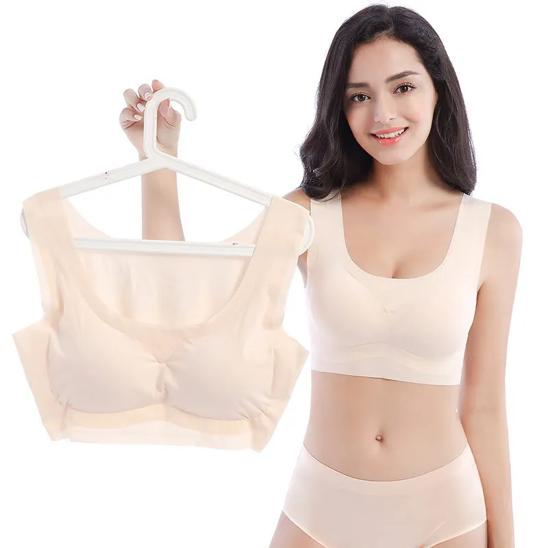 Sexy Underwears Women Seamless Bras Plus Size M-6XL One Piece Wire Free Sleep Lingeries Bra Lady Sports Casual Vest Bralette