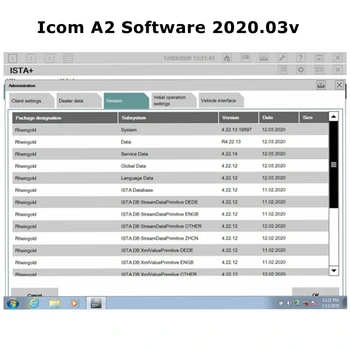 

For BMW Icom Next A2+B+C V03.2020 Software ISTA-D 4.22 P 3.67 ETK 512GB SSD win7 with Expert Model icom A2+B+C Multi-languages