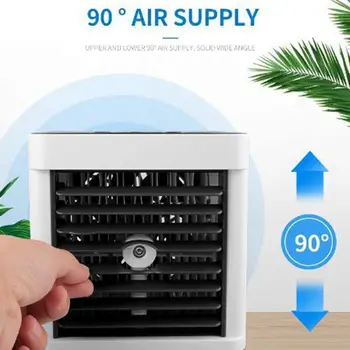 

Portable Air Conditioner Fan 3 in 1 Personal USB Air Cooler Desk Fan Mini Air Purifier Humidifier Cooling for Home