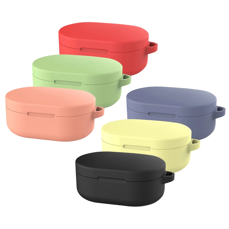 

for Xiaomi Airdots Silicone Case Protective Cover TWS Bluetooth Earphone Youth Version Headset