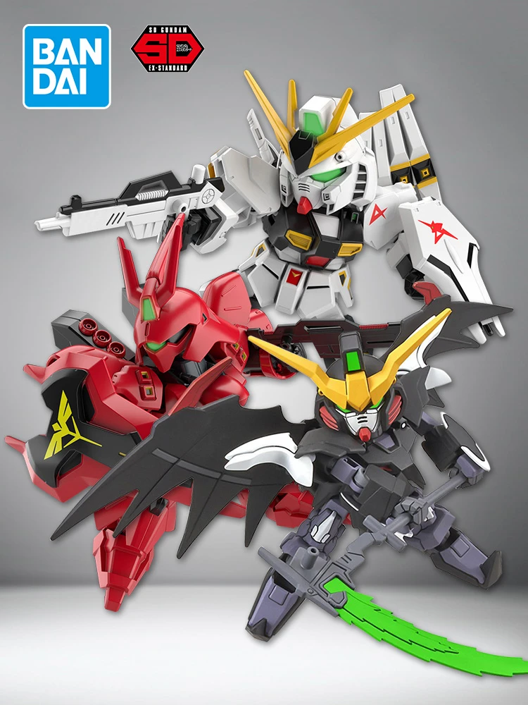 Bandai Q Version Sdex Sd Gundam Astray Strike Justice D Hell Custom Sinanju Barbatos Assemble Action Figures Modelcollect Action Figures Aliexpress