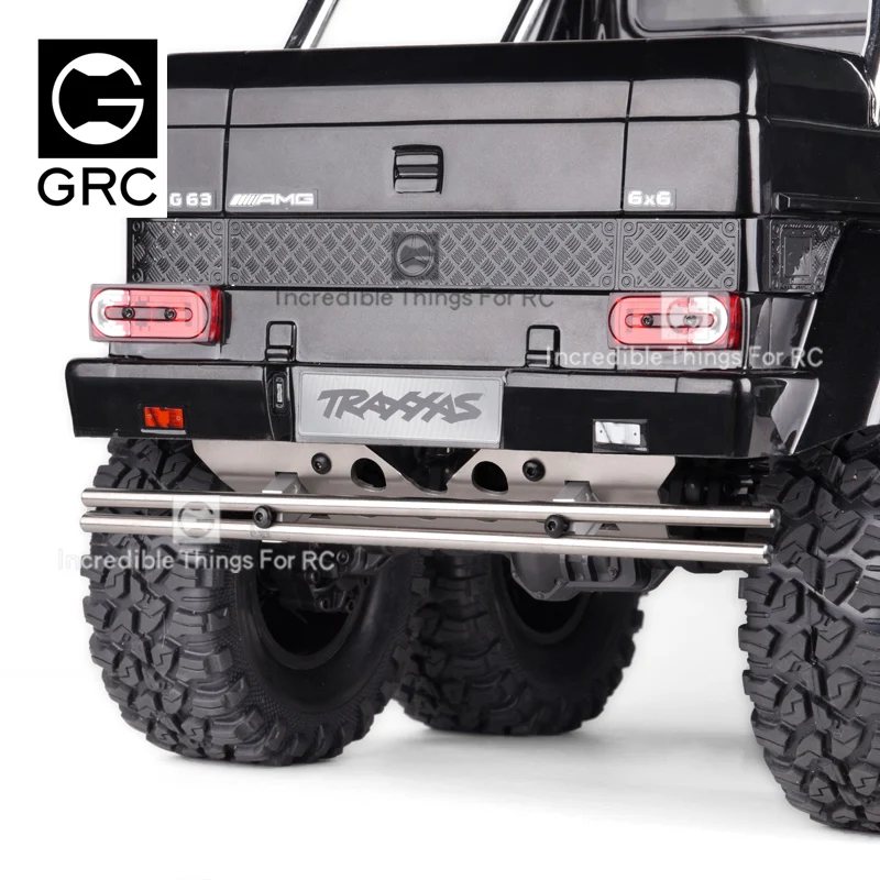 GRC пустынная задняя планка TRX6 G63 задняя планка из нержавеющей стали задняя планка шасси Броня G145UR