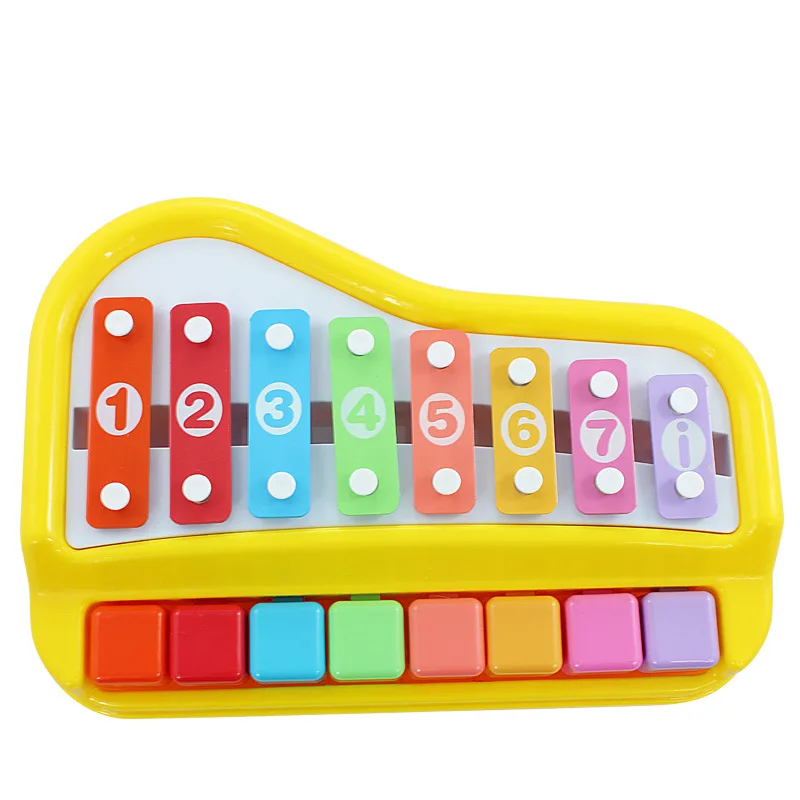 

Polaroid Joy Large Xylophone 8 Sound Infant Toy Piano Baby Toy Small Xylophone Beat Children Beat Music Launcher