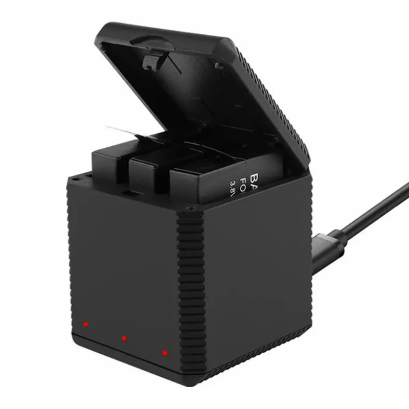Для Insta360 One X type-C зарядное устройство для зарядки коробка для хранения+ Insta 360 1150 мАч аккумулятор с чехол для аккумулятора наборы аксессуаров