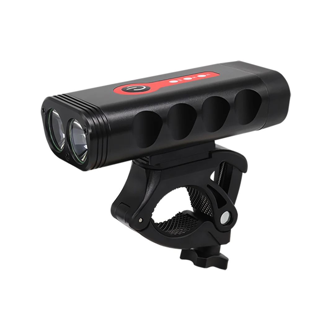 

Onature USB Bike Headlight Rechargeable Handlebar Cycling Light Powerful Flashlight for Bike Mount Rotatable LED Bike Lamp