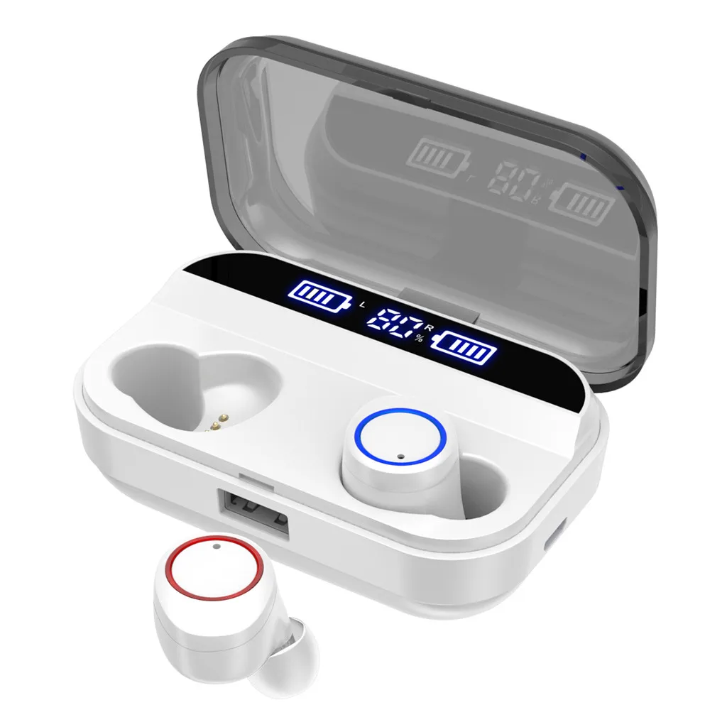 Wireless Earbud TWS X6 BT Sports Waterproof Mobile Power Smart In-ear Headphones 3000MA