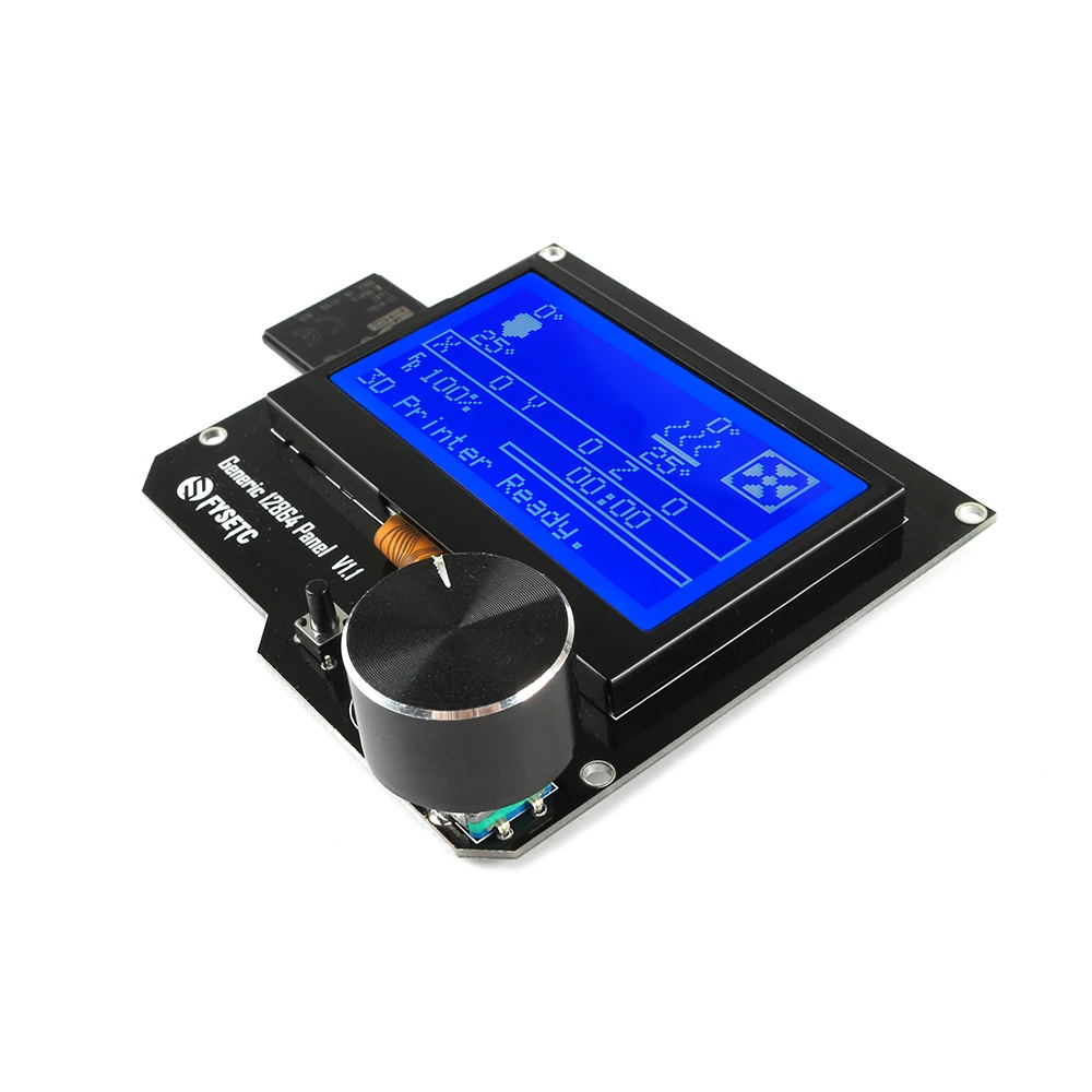FYSETC F6 V1.3 плата все-в-одном решение электроники VS SKR V1.3+ Generic 12864 панель V1.1 Smart 12864LCD модуль Дисплей