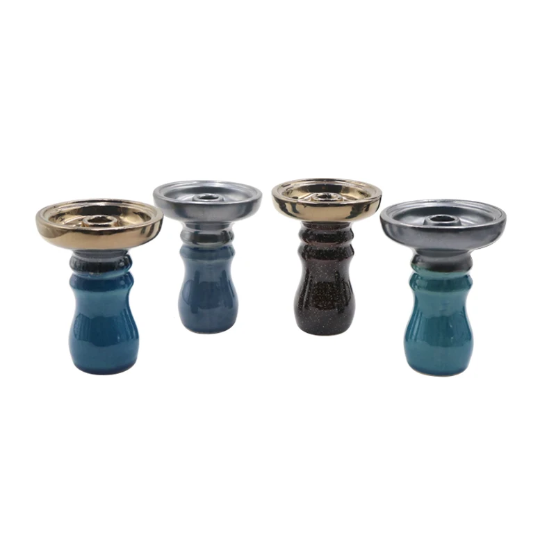 Ceramic Hookah Bowl Shisha Originality Bowls Narguile Funnel Head Chicha Container Hookahs