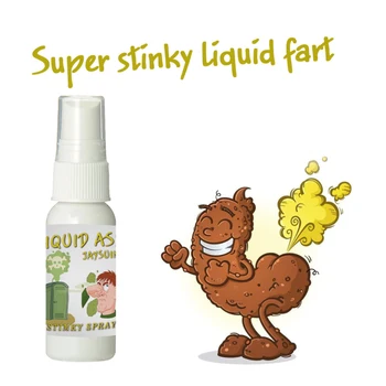 

10 Types Tricks Toy Novelties Liquid Super-horrible Smelling Fart Spray Gag Prank Joke Spray April Fool's Day Toys 30ml TSLM1