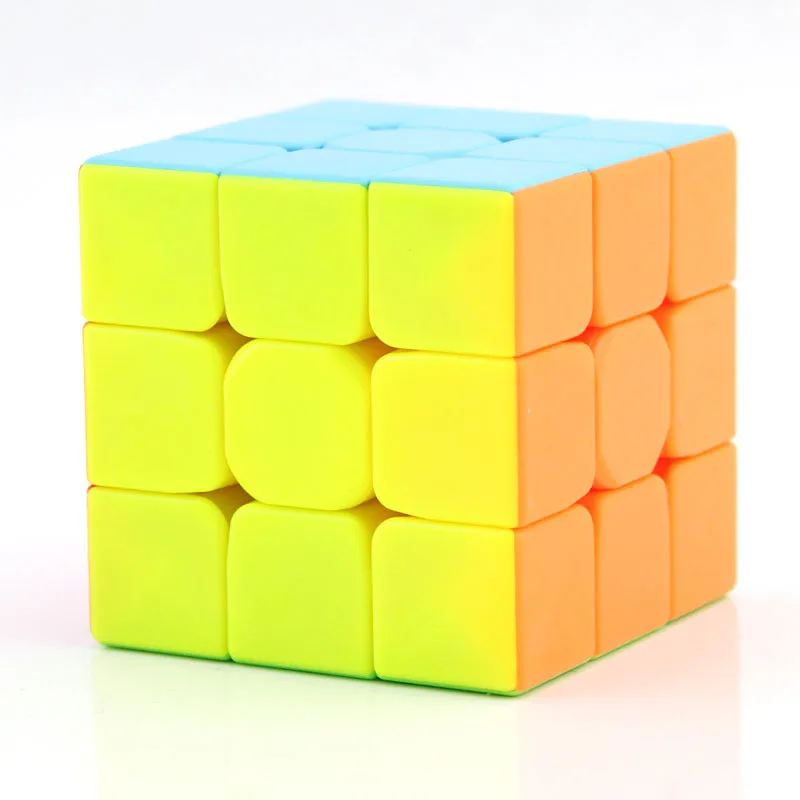 Qiyi Warrior W скоростной кубик без наклеек 3x3x3 волшебная кубическая мозаика красочные Cubo 3x3 профессиональные детские подарочные игрушки