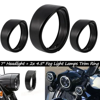 

Sun Visor Headlight Ring Trim Replacement Parts Accessories Left+Right
