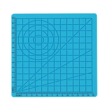 

3D Printing Pen Silicone Design Mat with Basic Template with 2 Silicone Finger Caps Great 3D Pen Drawing Office Tools @M23