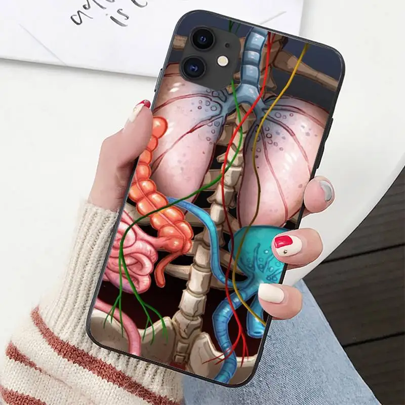 YNDFCNB Heart Of Nature Human Anatomy Doctor Phone Case for iPhone 11 12 pro XS MAX 8 7 6 6S Plus X 5S SE 2020 XR cover YNDFCNB Heart Of Nature Human Anatomy Doctor Phone Case for iPhone 11 12 pro XS MAX 8 7 6 6S Plus X 5S SE 2020 XR cover