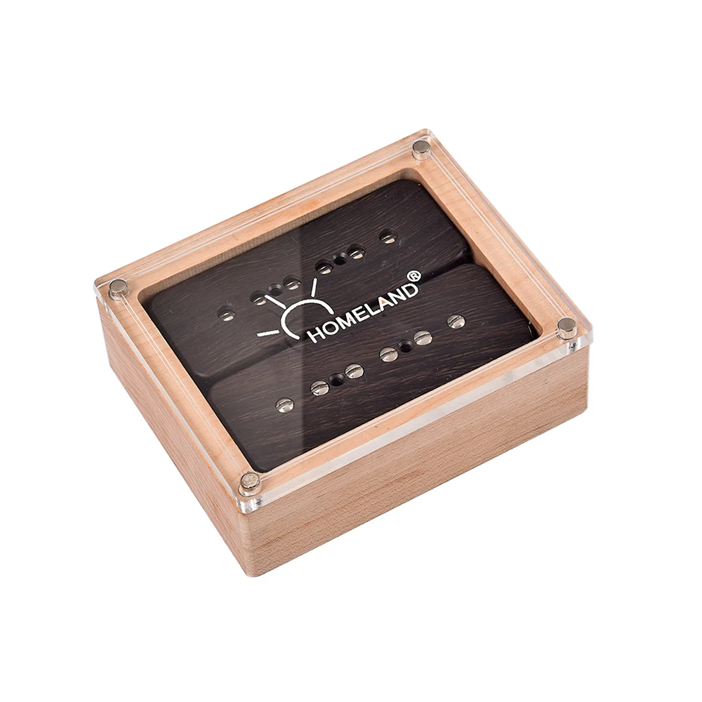 Гитара пикап Humbucker P90 с песочным мостом цвет дерева GMB220|Детали и аксессуары для
