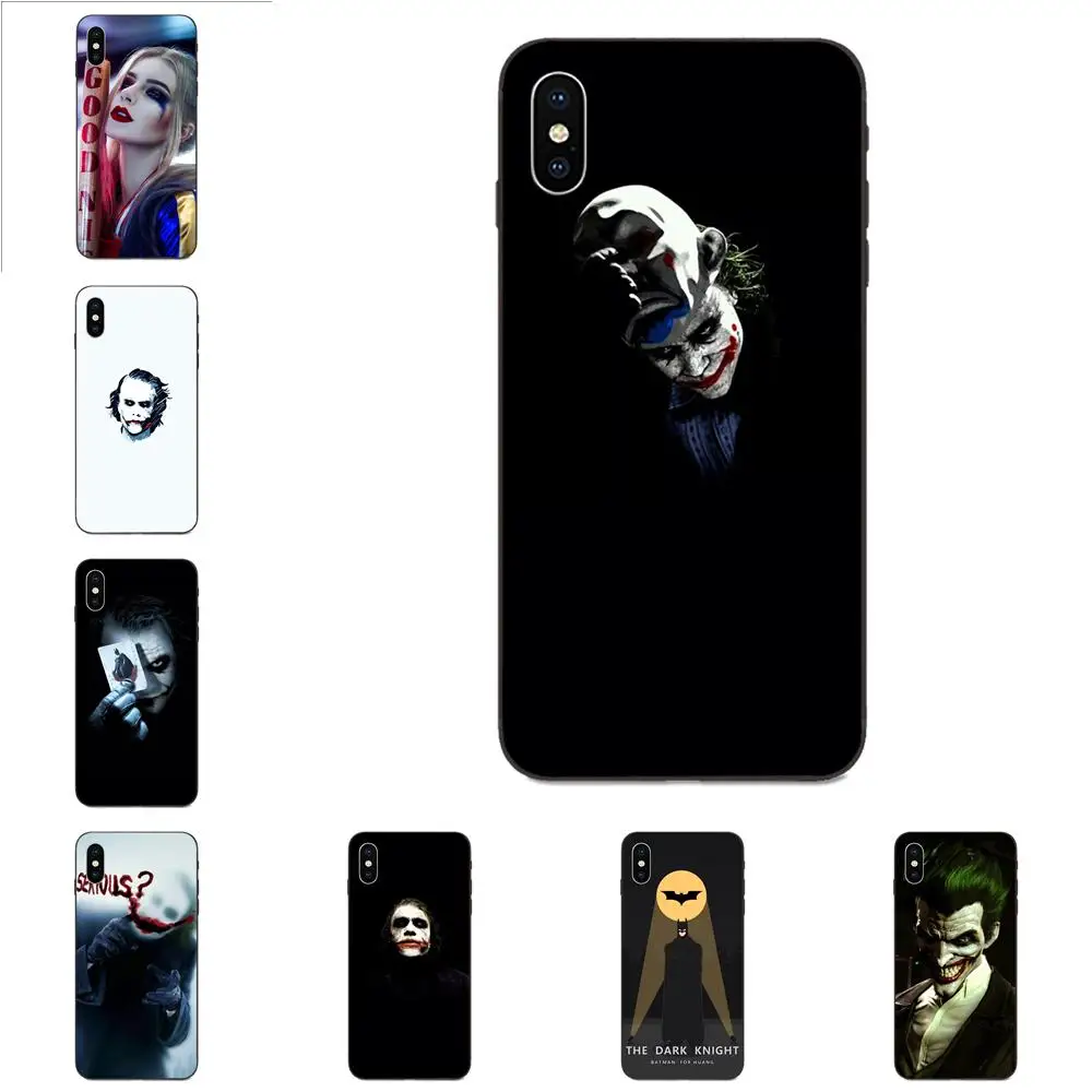 

For Xiaomi Mi Mix Max Note 2 2S 3 5X 6 6X 8 9 9T SE A1 A2 A3 CC9e Lite Play Pro F1 TPU Mobile Case Stylish Batman Joker Face