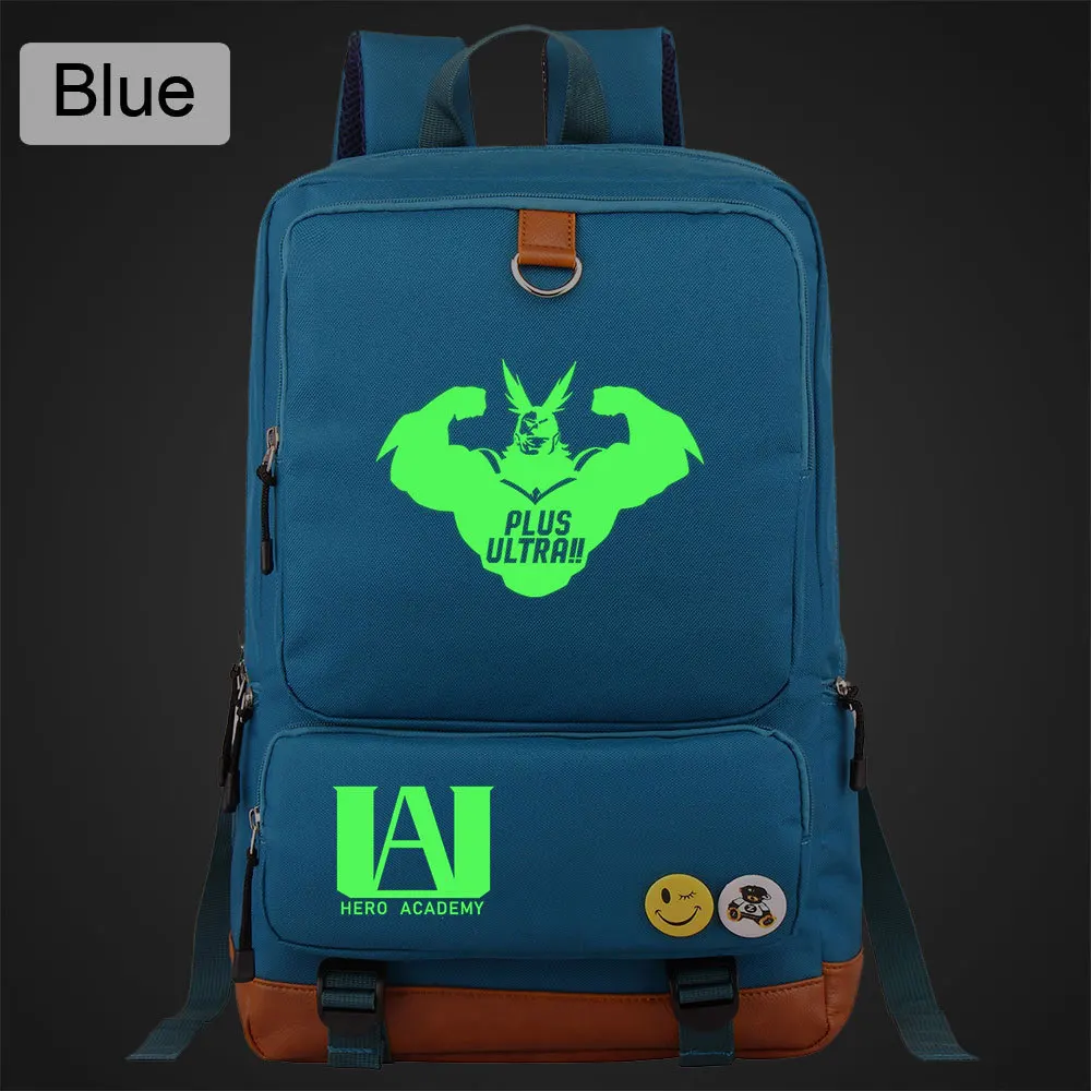 My Hero Academia Luminous Pattern Backpack 