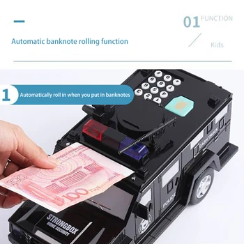 

Music Money Box Paper Money Box Kids Big Safe Saving Coin Box Box Coin Paper Bank Safe Saving Storage Box Smart Kids Toy Gift