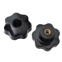 Écrous à fente en T, 4 jeux de boutons de vis coulissants M8 pour Table de routeur, couvercles de vis hexagonaux exposés en plastique PE