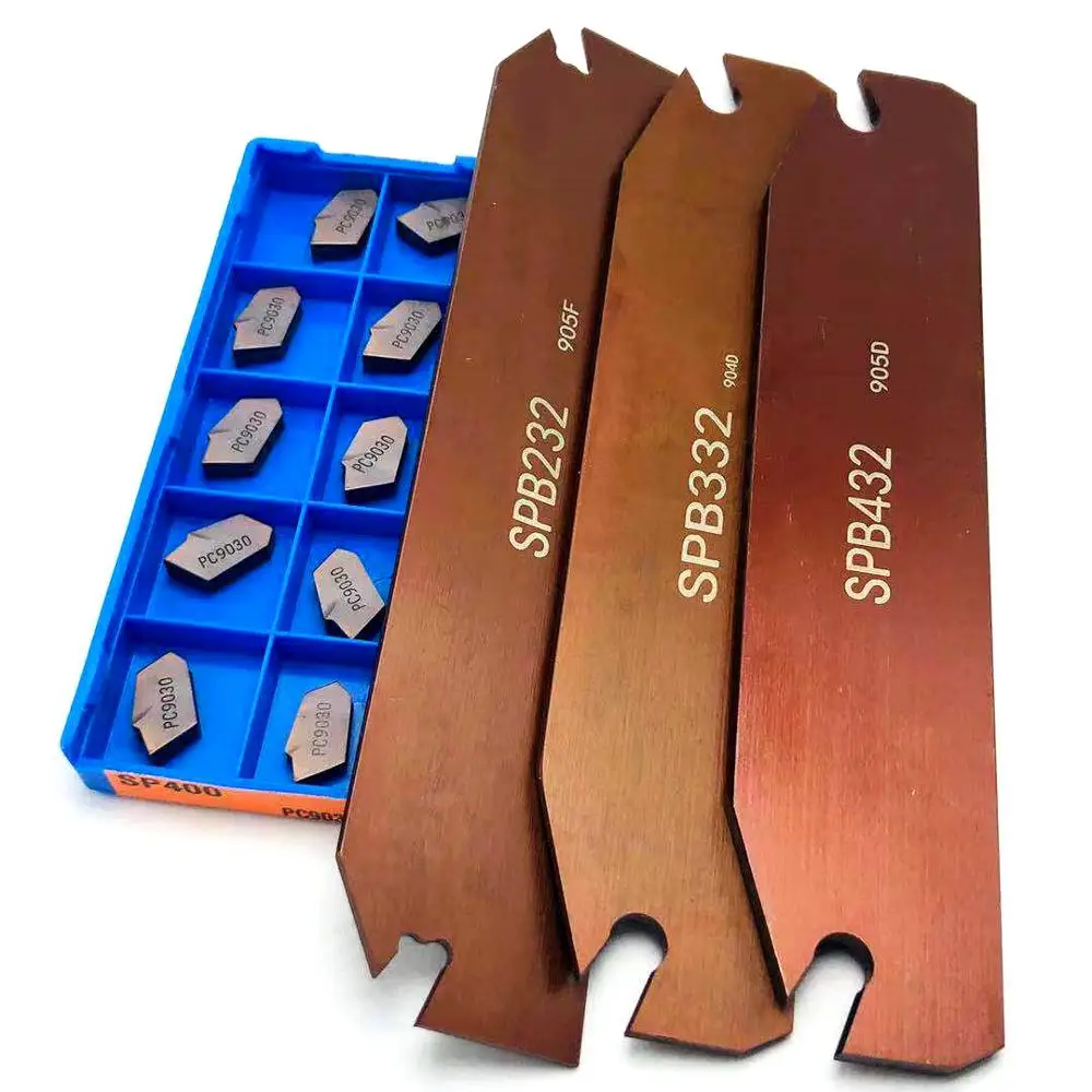 

SPB26 SPB32-2/3/4/5/6 indexable insert lathe tool for slitting tools for SP200 SP300 SP400 PC9030 / NC3020 / 3030 turning tools