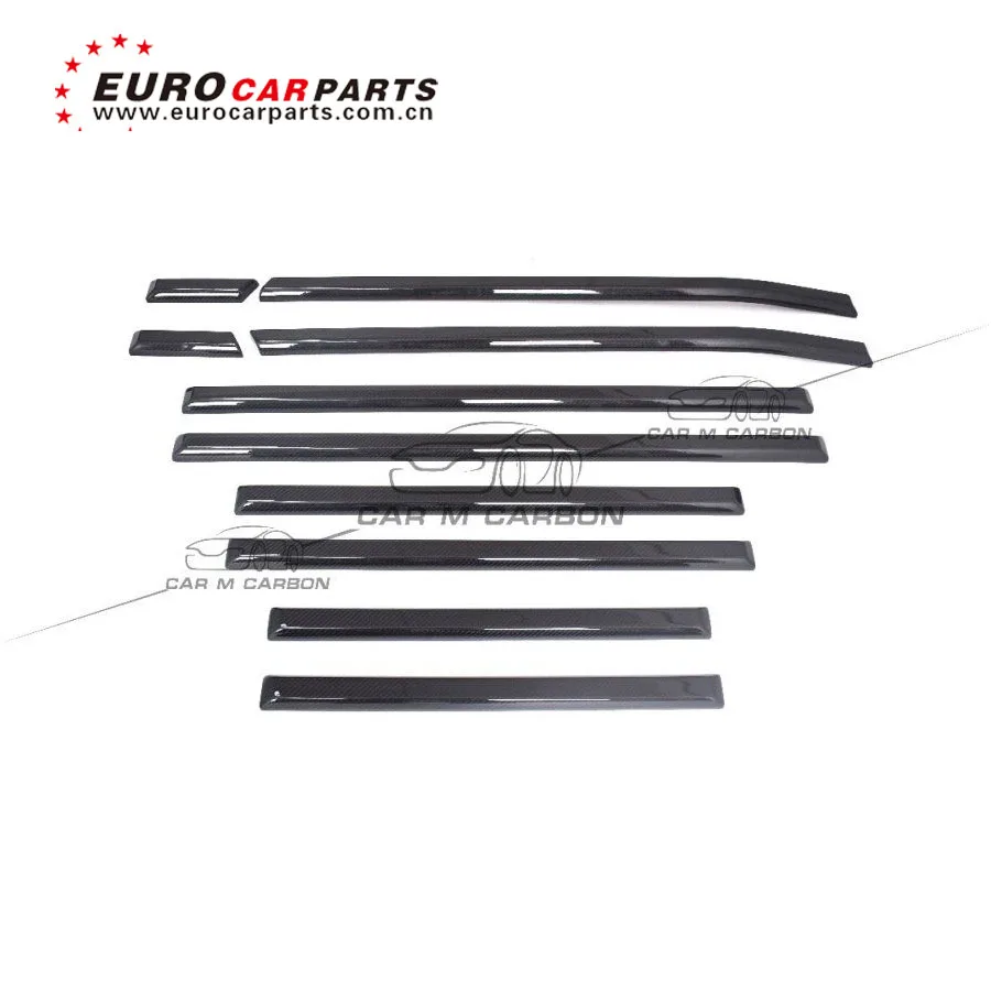 G класс w463 G63 сухой углерод finber боковой молдинг планки для G350 G400 G500 G55 G63 G65 углерода боковой молдинг отделка комплект