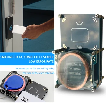 

Proxmark3 NFC RFID Card Reader Copier Changeable Card MFOC Card Clone Crack Open Source