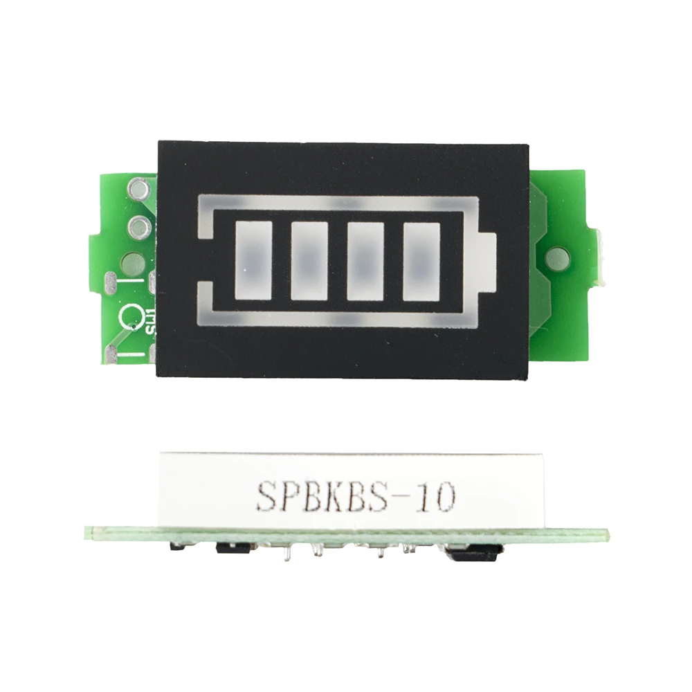 

1S 2S 3S 4S Single 3.7V Lithium Battery Capacity Indicator Module 4.2V Blue Display Electric Vehicle Power Tester Li-ion