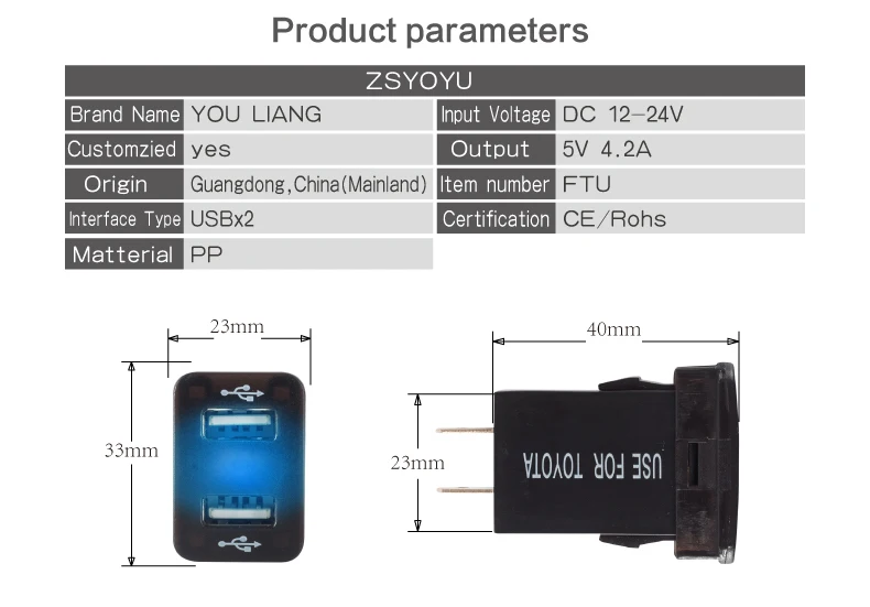 4.2A Fast Car Charger 9