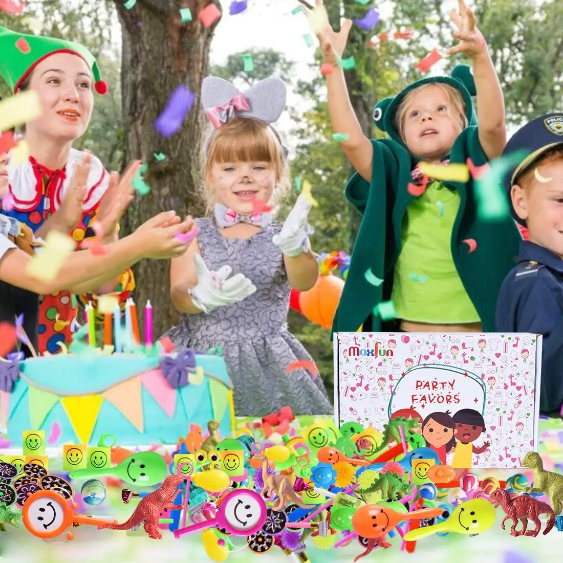200 Pcs/lot Party Favors For Kids Toys,Kids Birthday Party Carnival Prizes Bulk Toys Gift Bag For Boys and Girls Pinata Fillers