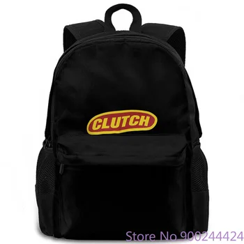 

Authentic CLUTCH Band Classic Oval Logo NEW women men backpack laptop travel school adult student