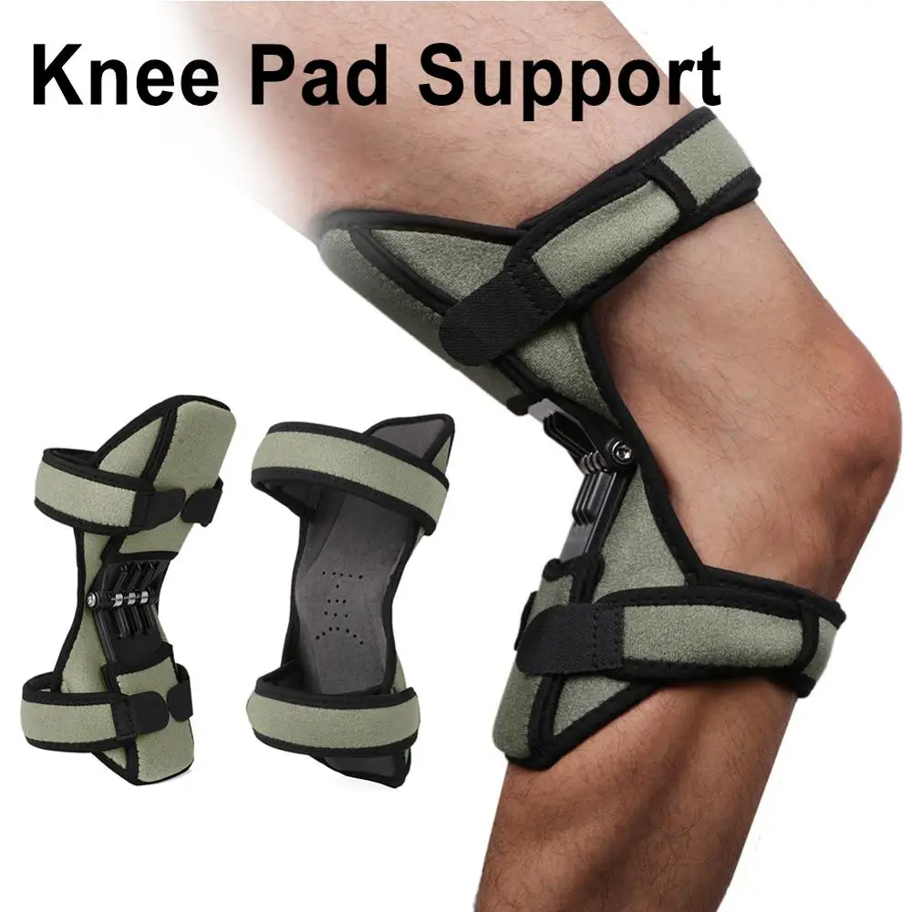 

1 Pair Breathable Joint Knee Pads Support Climbing Pad Support Knee Pads Powerful Rebound Stabilizer Safety Knee Booster Outdoor