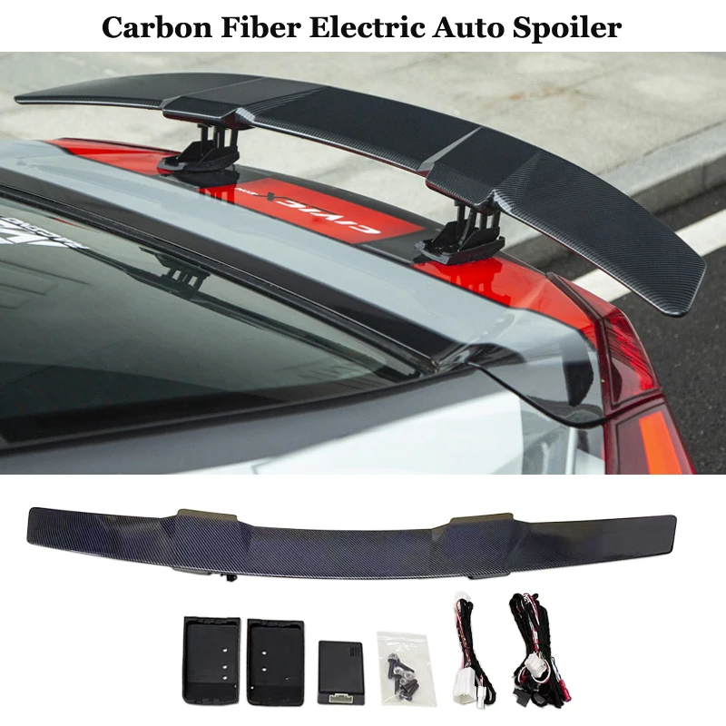NEW Electric Automatically Universal Rear Trunk Tail Boot Lid Car Spoiler  wing For All Sedan Car Engine Start - AliExpress