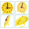 Children Montessori Clock Educational Toys Hour Minute Second Cognition Colorful Clocks Toys Kids Early Preschool Teaching Aids 2